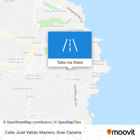 Calle José Valido Marrero map