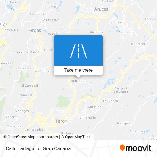 Calle Tartaguillo map