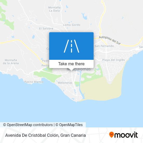 Avenida De Cristóbal Colón map