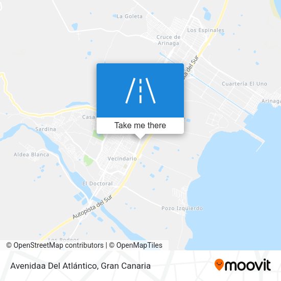 Avenidaa Del Atlántico map