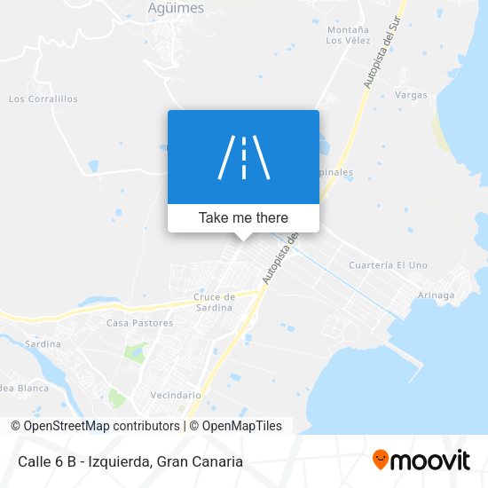 Calle 6 B - Izquierda map