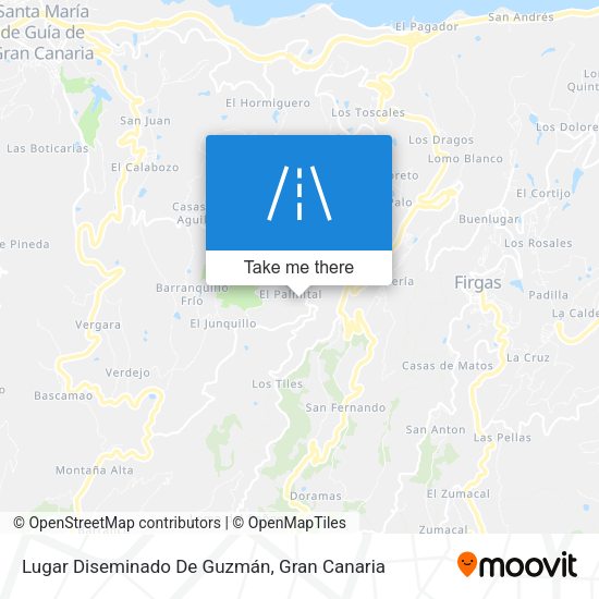 Lugar Diseminado De Guzmán map