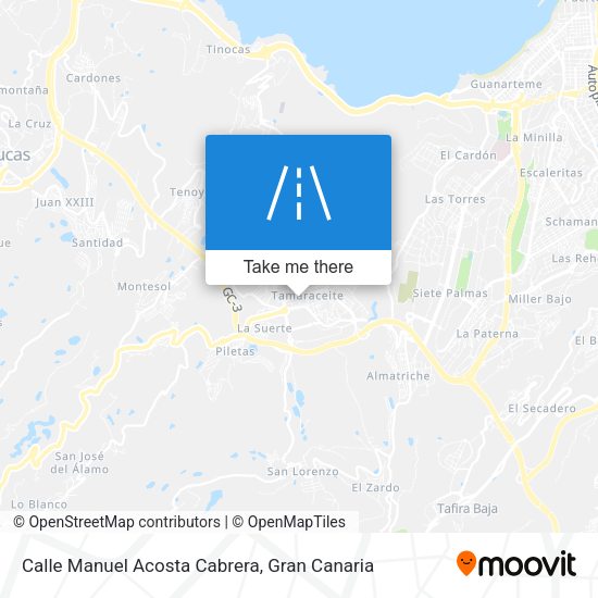 Calle Manuel Acosta Cabrera map