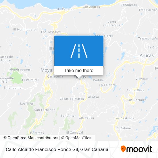 Calle Alcalde Francisco Ponce Gil map