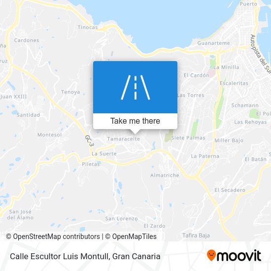 Calle Escultor Luis Montull map