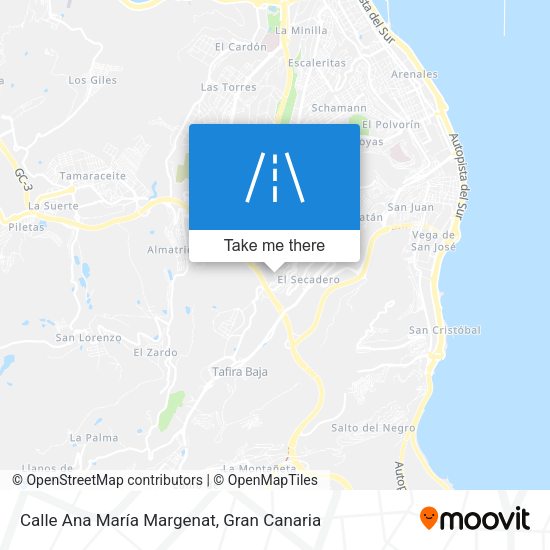 Calle Ana María Margenat map