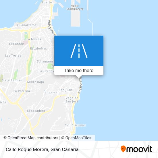 Calle Roque Morera map