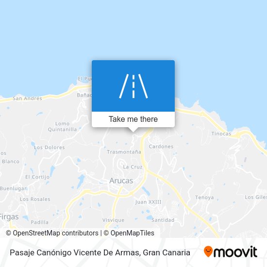 Pasaje Canónigo Vicente De Armas map