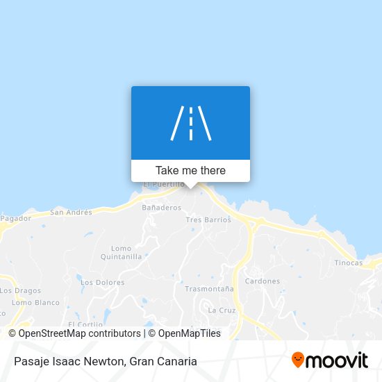 Pasaje Isaac Newton map