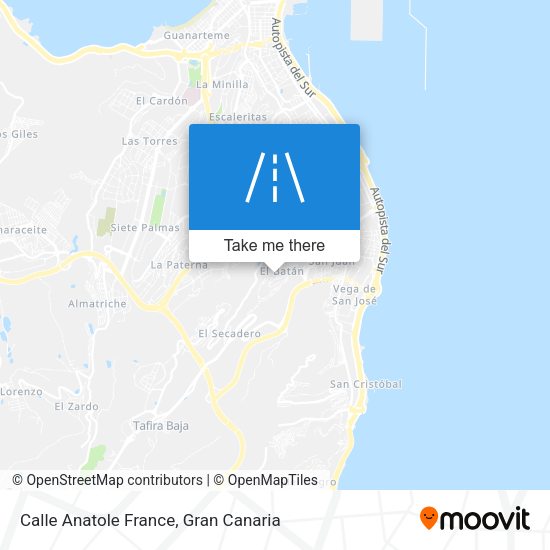 Calle Anatole France map