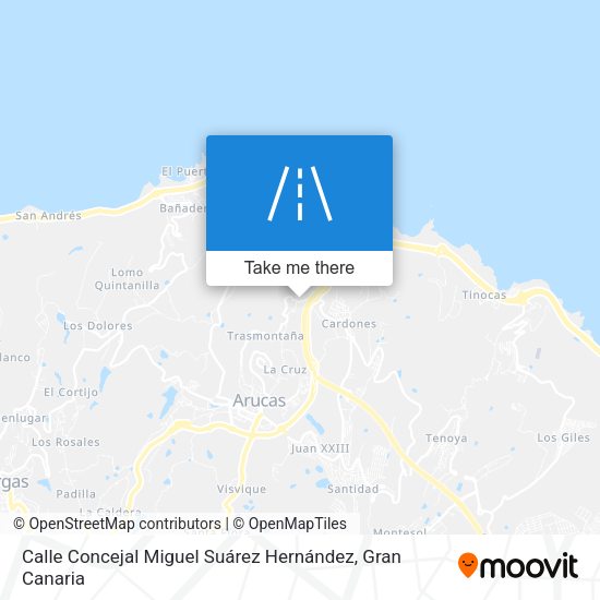 Calle Concejal Miguel Suárez Hernández map