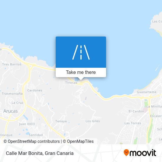 Calle Mar Bonita map