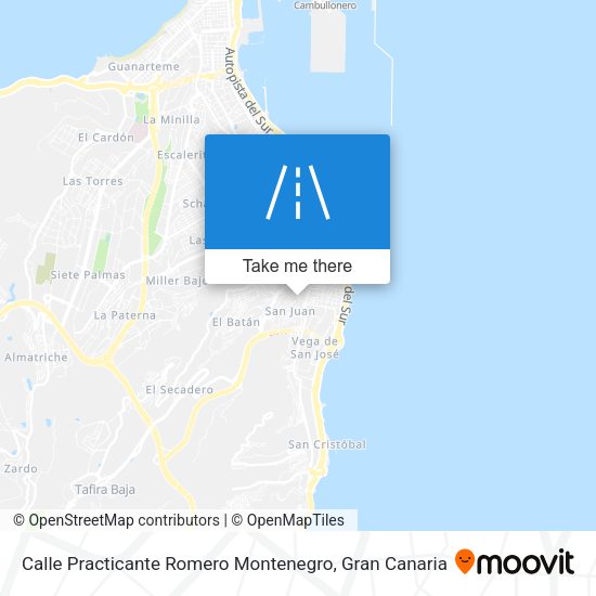 Calle Practicante Romero Montenegro map