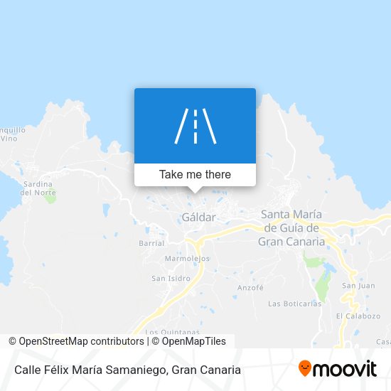 Calle Félix María Samaniego map