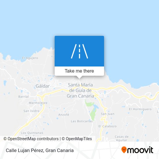 Calle Lujan Pérez map