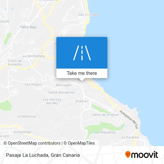 Pasaje La Luchada map