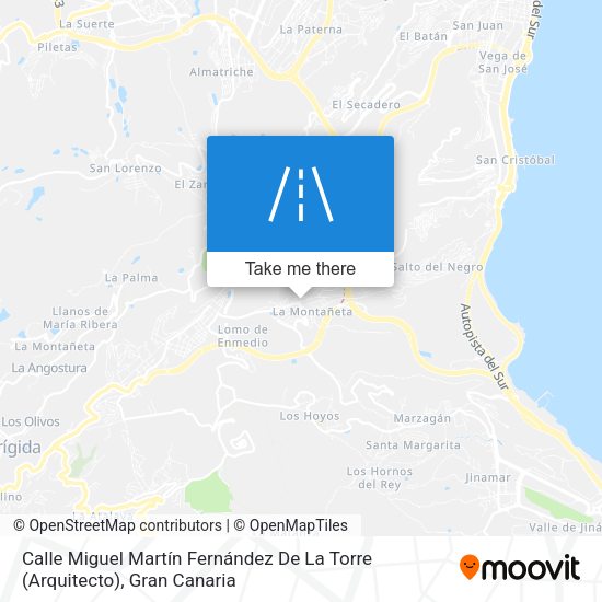 Calle Miguel Martín Fernández De La Torre (Arquitecto) map