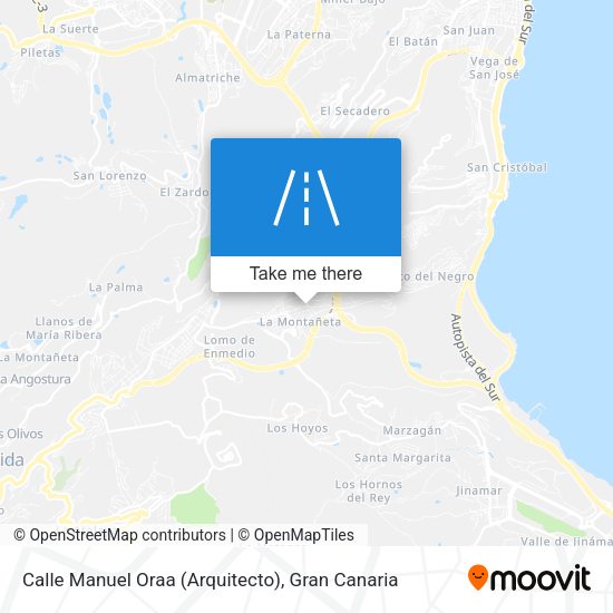Calle Manuel Oraa (Arquitecto) map