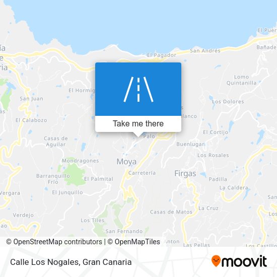 Calle Los Nogales map
