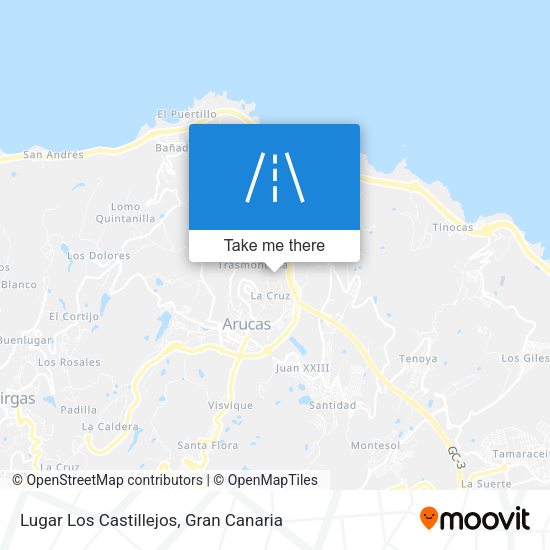 Lugar Los Castillejos map