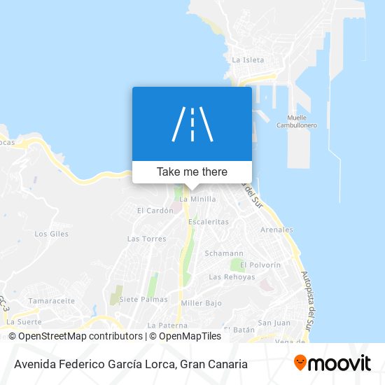 Avenida Federico García Lorca map