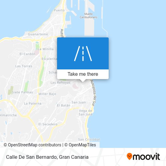 Calle De San Bernardo map