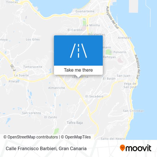 Calle Francisco Barbieri map