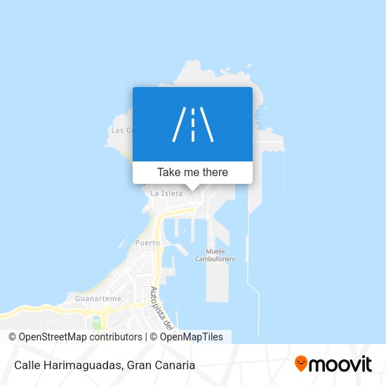 Calle Harimaguadas map