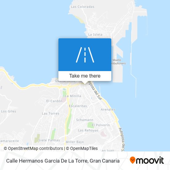 Calle Hermanos García De La Torre map