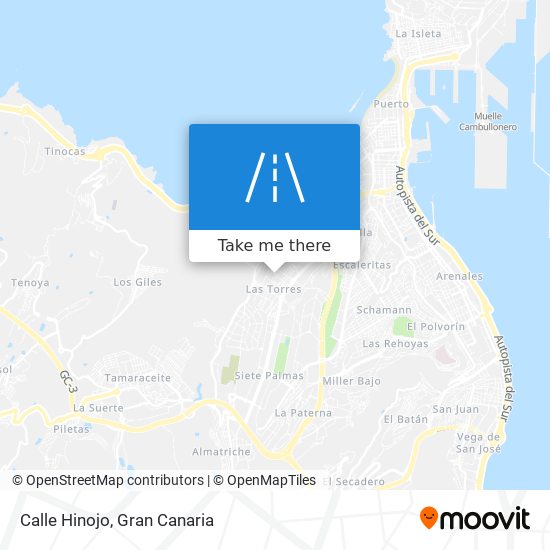 mapa Calle Hinojo