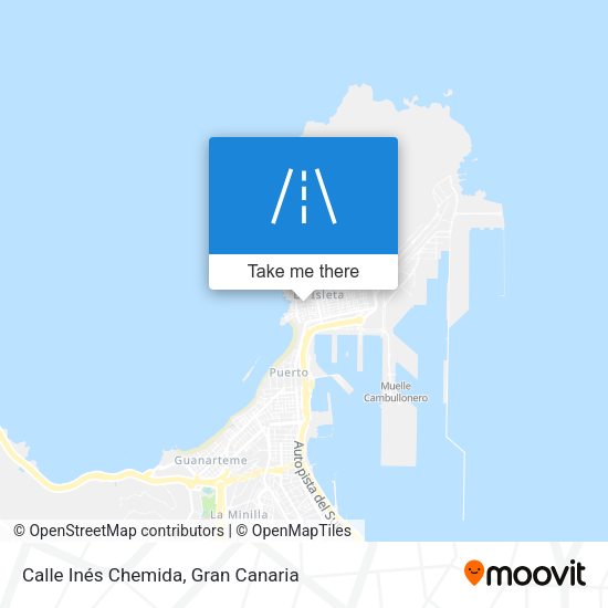 Calle Inés Chemida map