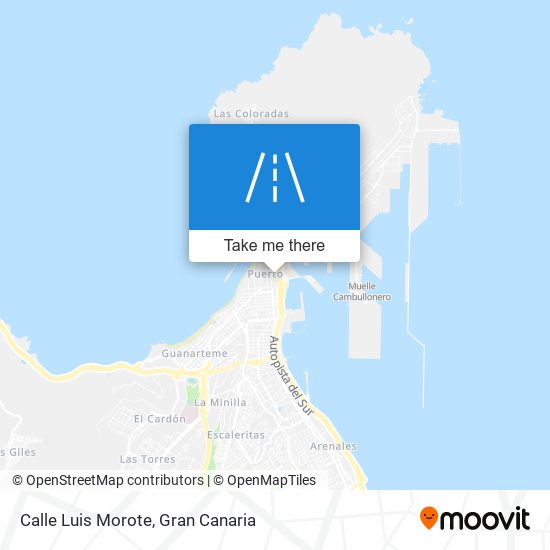 mapa Calle Luis Morote