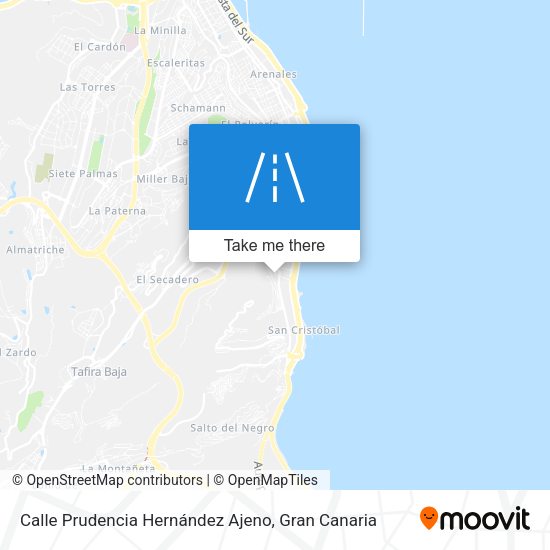 Calle Prudencia Hernández Ajeno map
