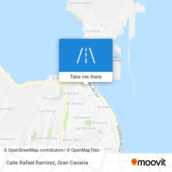 Calle Rafael Ramírez map