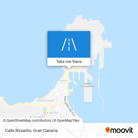 Calle Rosarito map