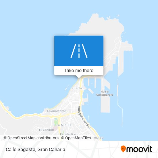 Calle Sagasta map