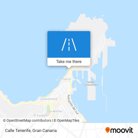 Calle Tenerife map