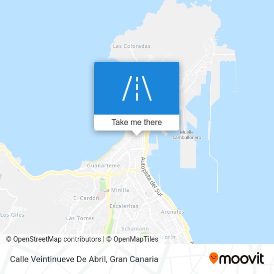 Calle Veintinueve De Abril map