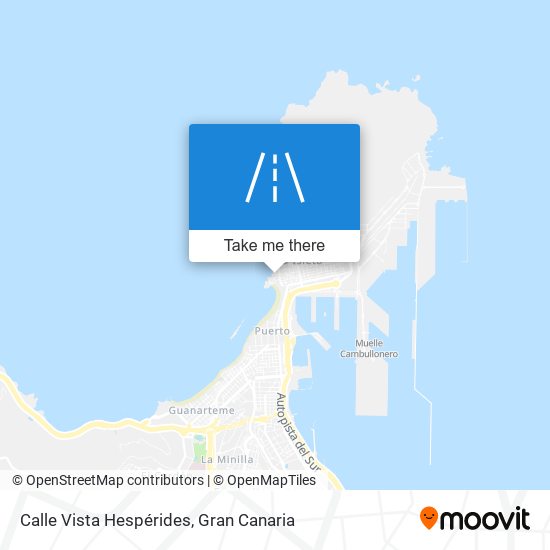 Calle Vista Hespérides map