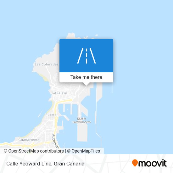 Calle Yeoward Line map