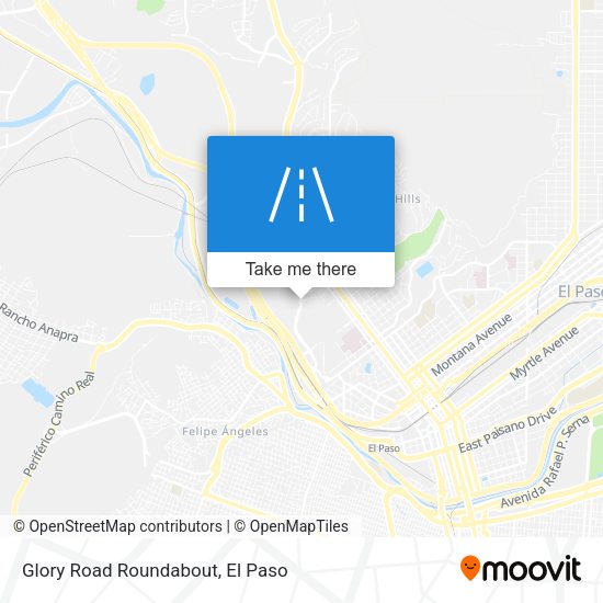 Glory Road Roundabout map