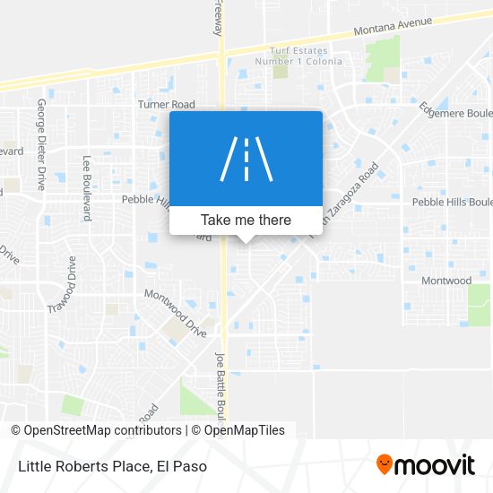 Little Roberts Place map