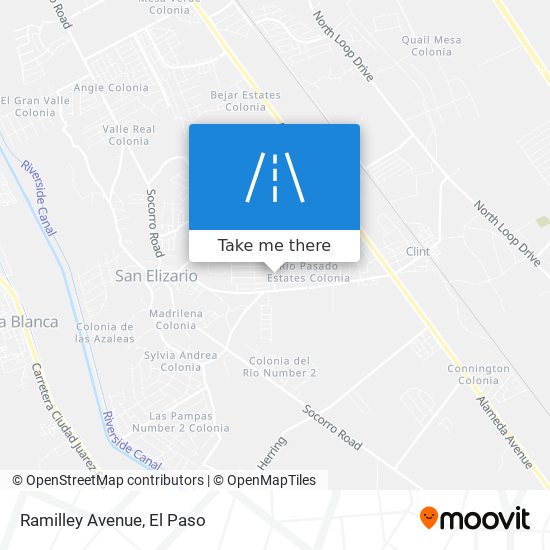 Ramilley Avenue map