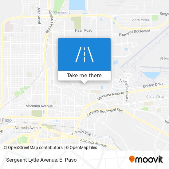 Mapa de Sergeant Lytle Avenue