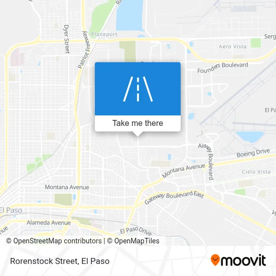 Rorenstock Street map