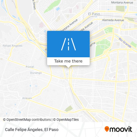 Mapa de Calle Felipe Ángeles