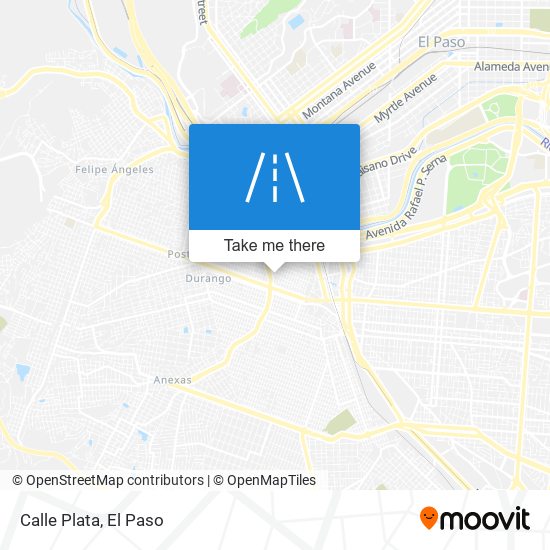 Calle Plata map