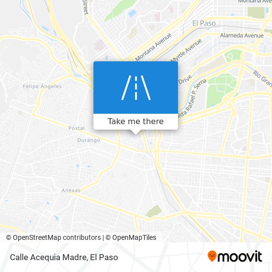 Calle Acequia Madre map