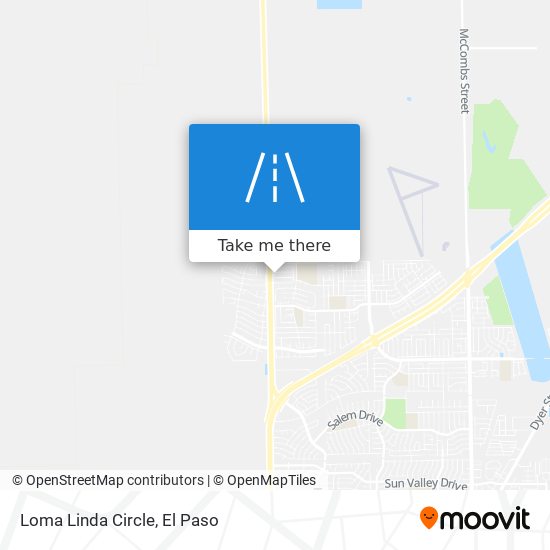 Mapa de Loma Linda Circle