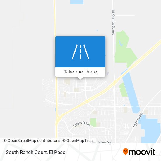 South Ranch Court map